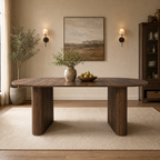 70.8" Oval Kitchen Table for 4-8 People