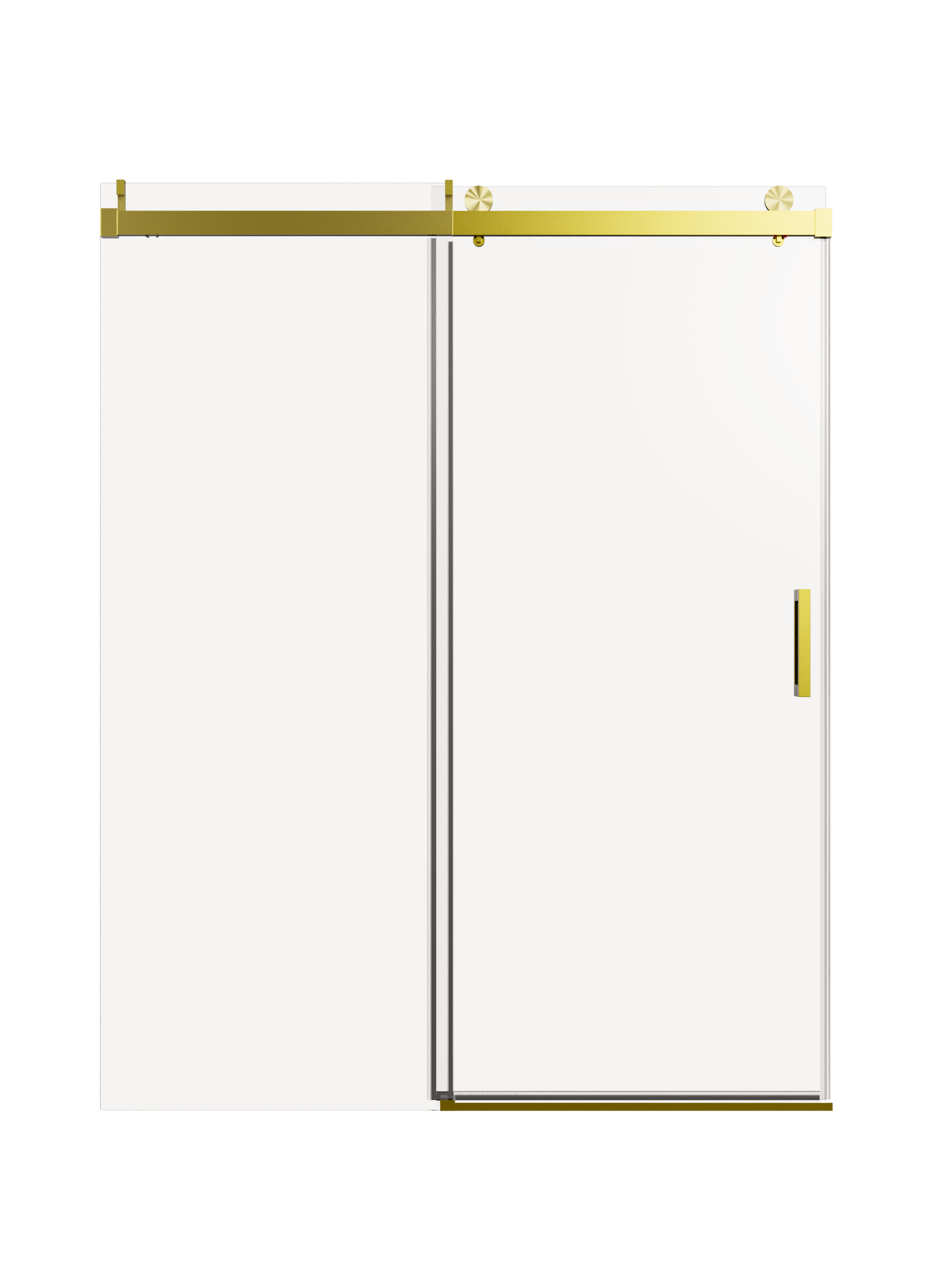 56-60" W * 76" H Frameless Shower Doors