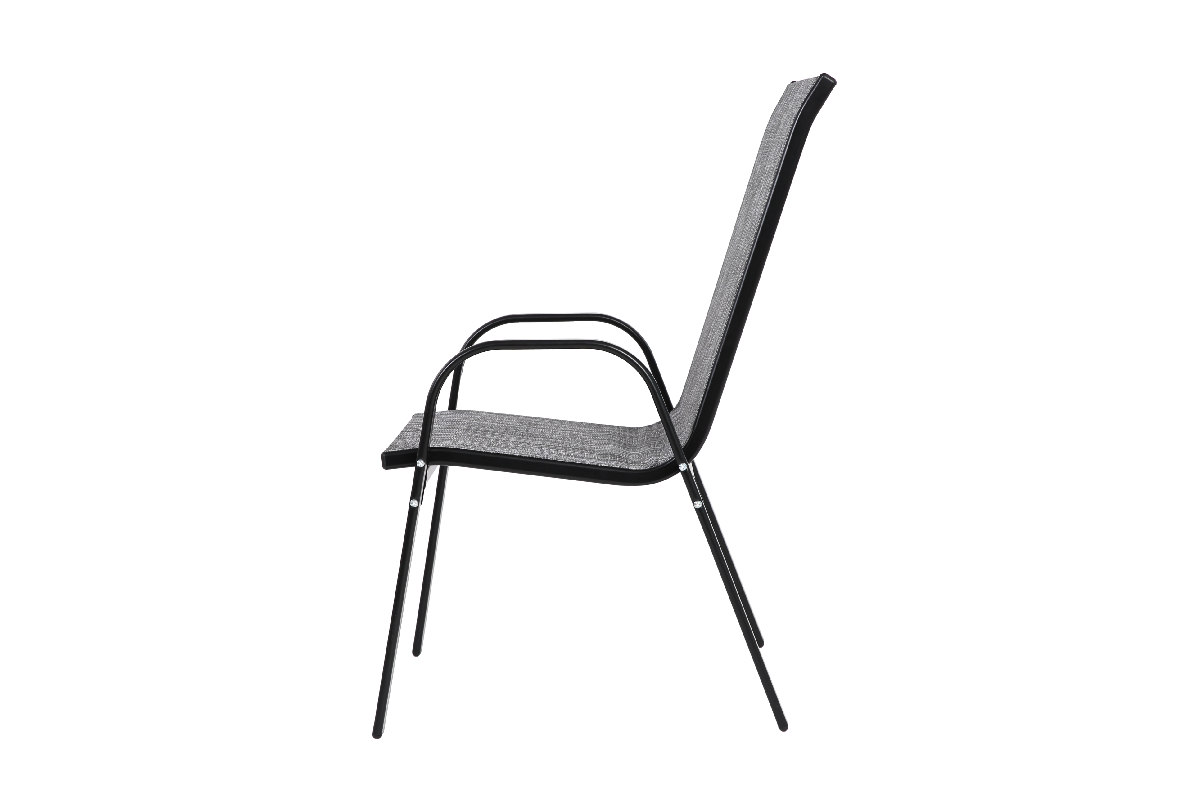 8 Piece Patio Chairs - Outdoor Camping Chairs with Breathable Fabric