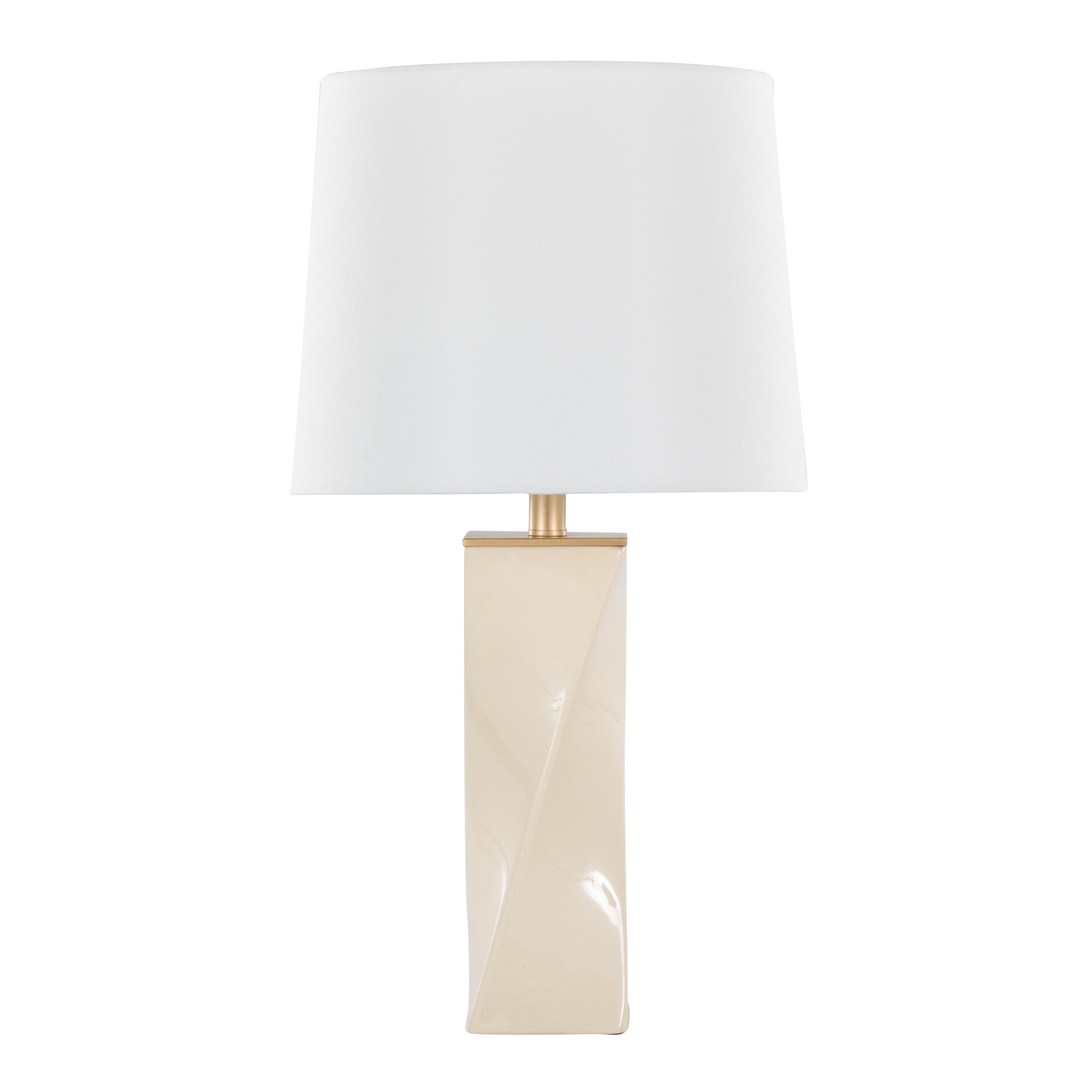 Square Contemporary 27" Ceramic Table Lamp