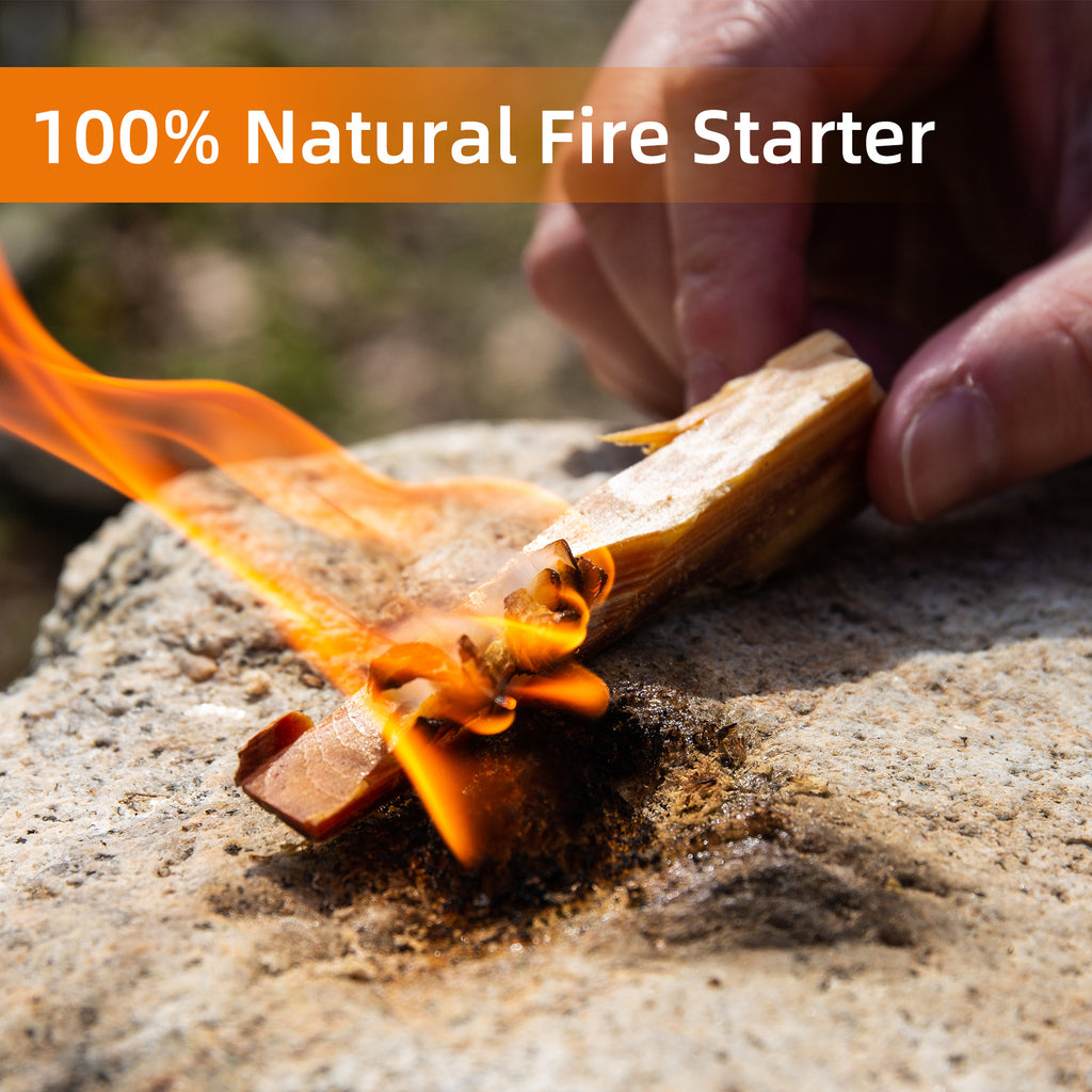 40 Lbs Fatwood Fire Starter Sticks, 100%