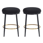 24.75" Modern Counter Stools Set of 2