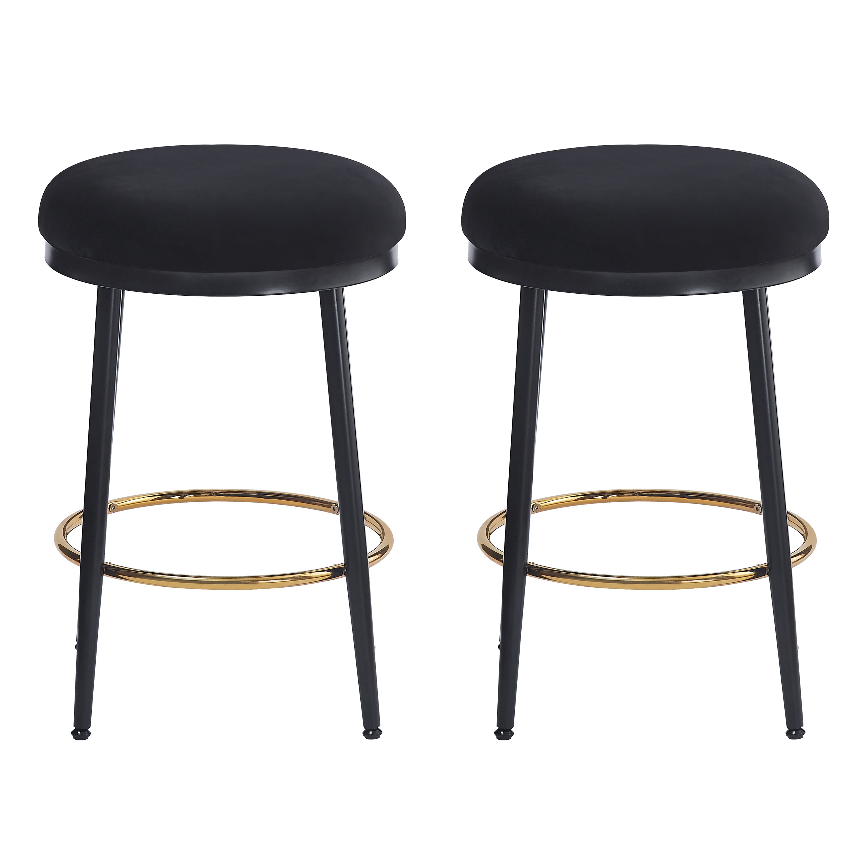 24.75" Modern Counter Stools Set of 2
