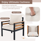 GO 4-Piece Outdoor Furniture Sofa Set for 5 People