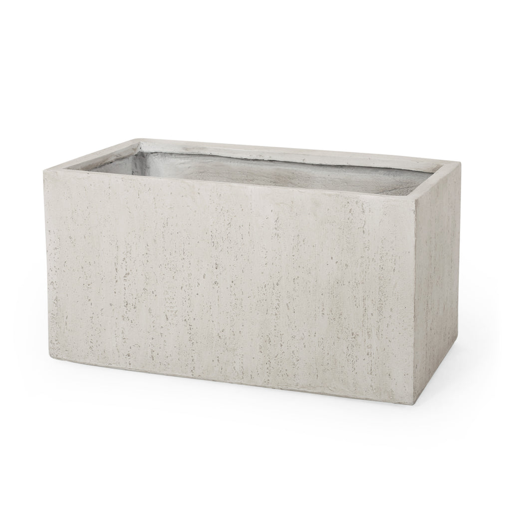 Outdoor Large Square Mgo Planter