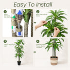 Dracaena Artificial Plant Indoor 5.5FT