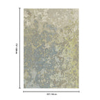 Artistic GC_TRE8016 Lime 5 ft. 3 in. x 7 ft. 3 in. Area Rug
