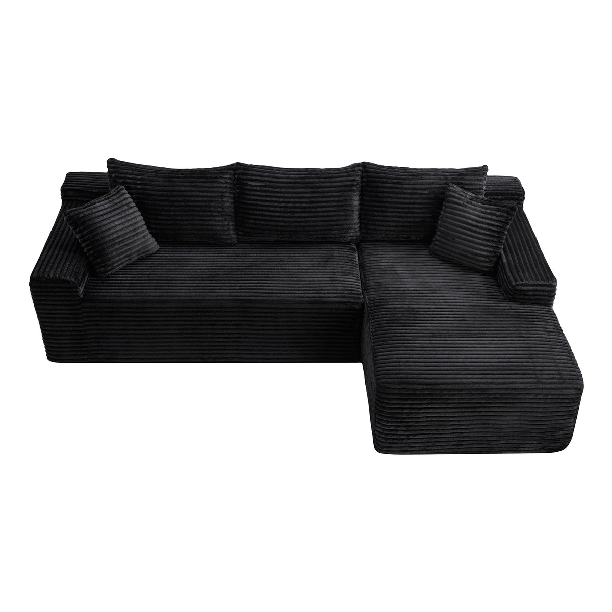 106.3" Cloud Modular Sectional Sofa Couch with L-Shape Chaise