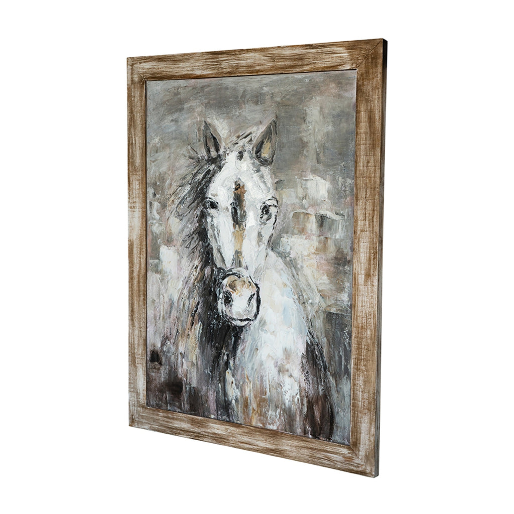 Hand-Painted Horse Artwork