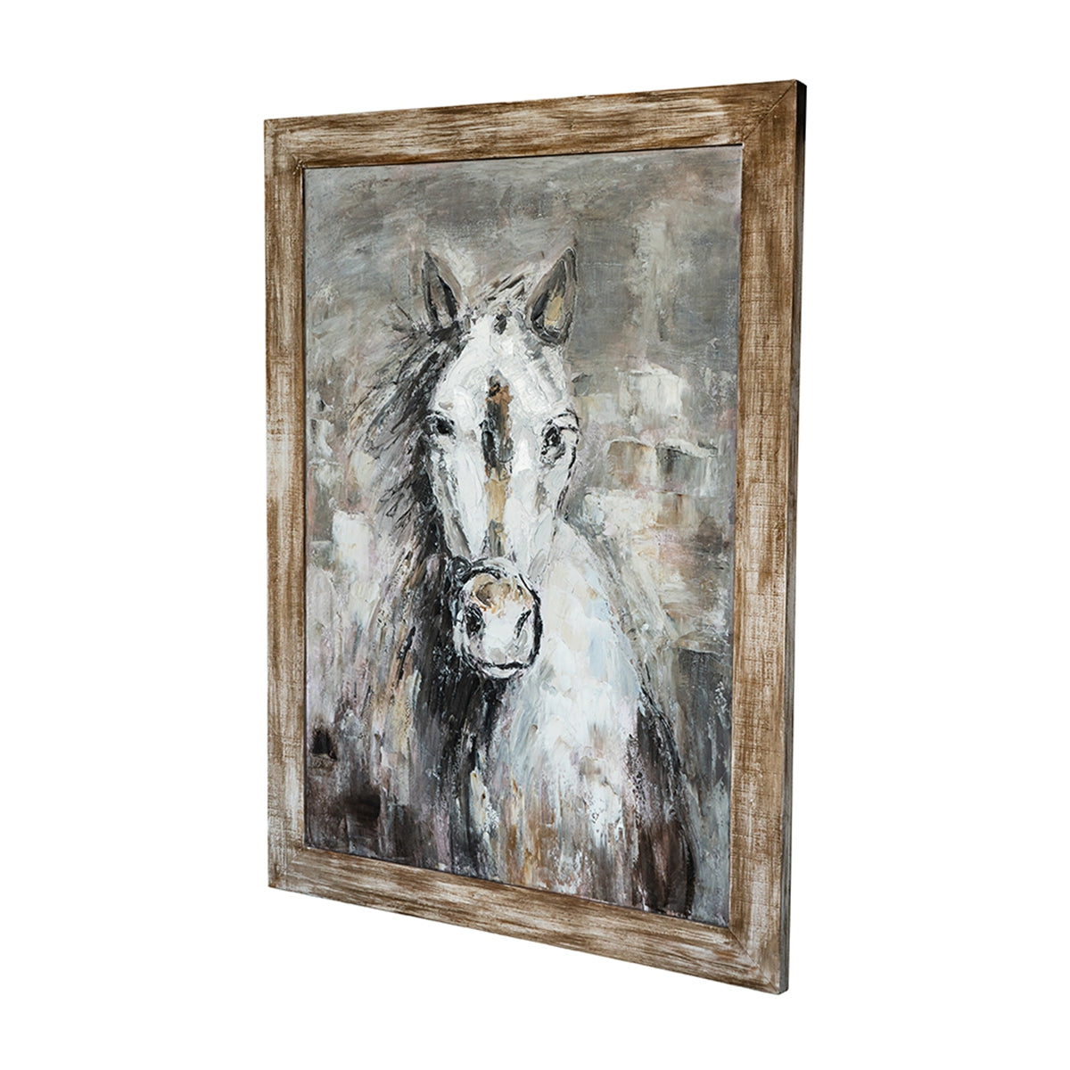 Hand-Painted Horse Artwork