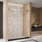 Frameless Single Sliding Shower Door