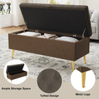 Modern Storage Ottoman Bench