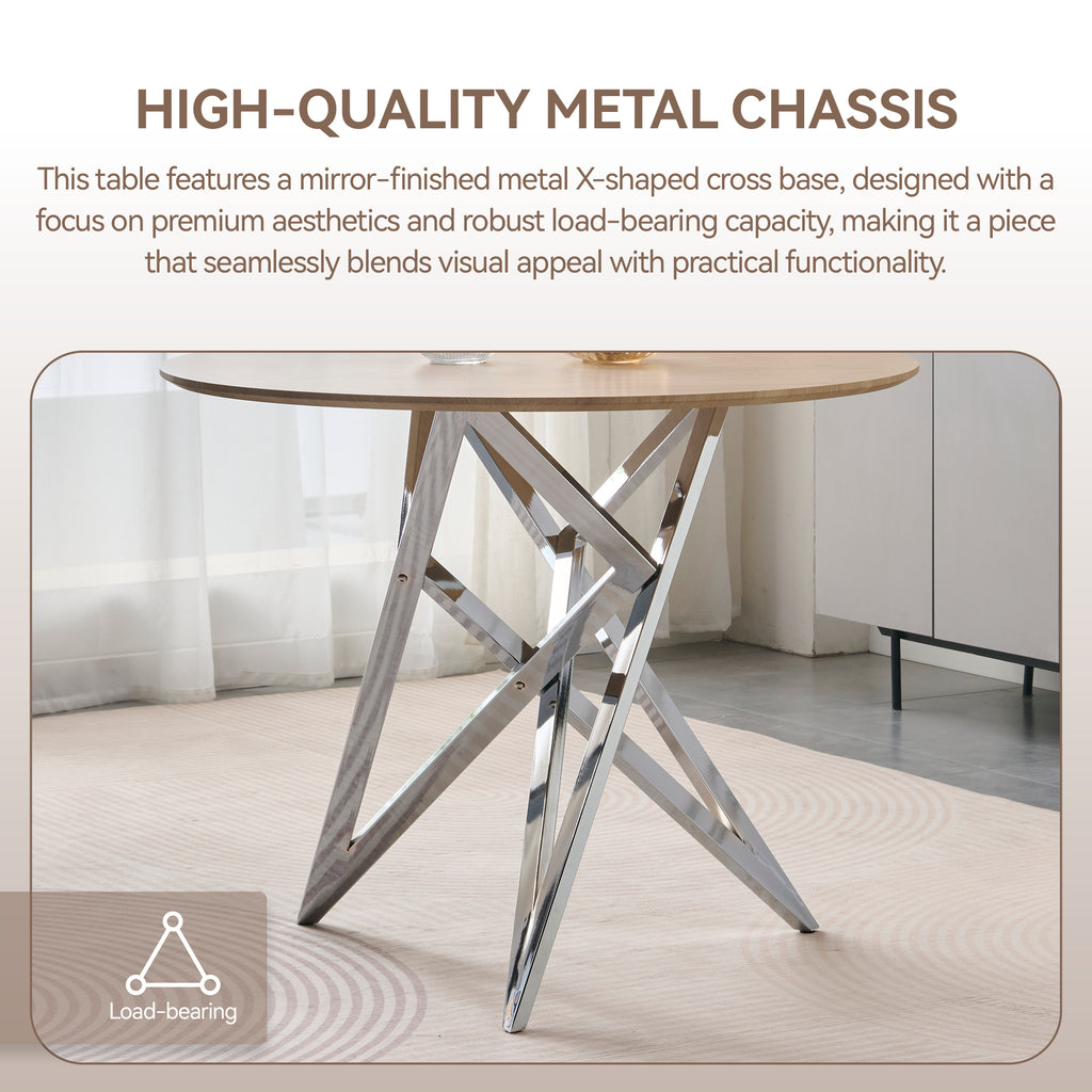 37-Inch Round Dining Table
