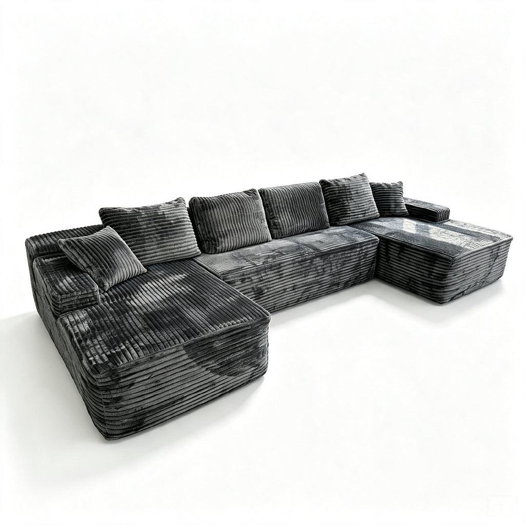 131" U-Shape Cloud Sectional Couch
