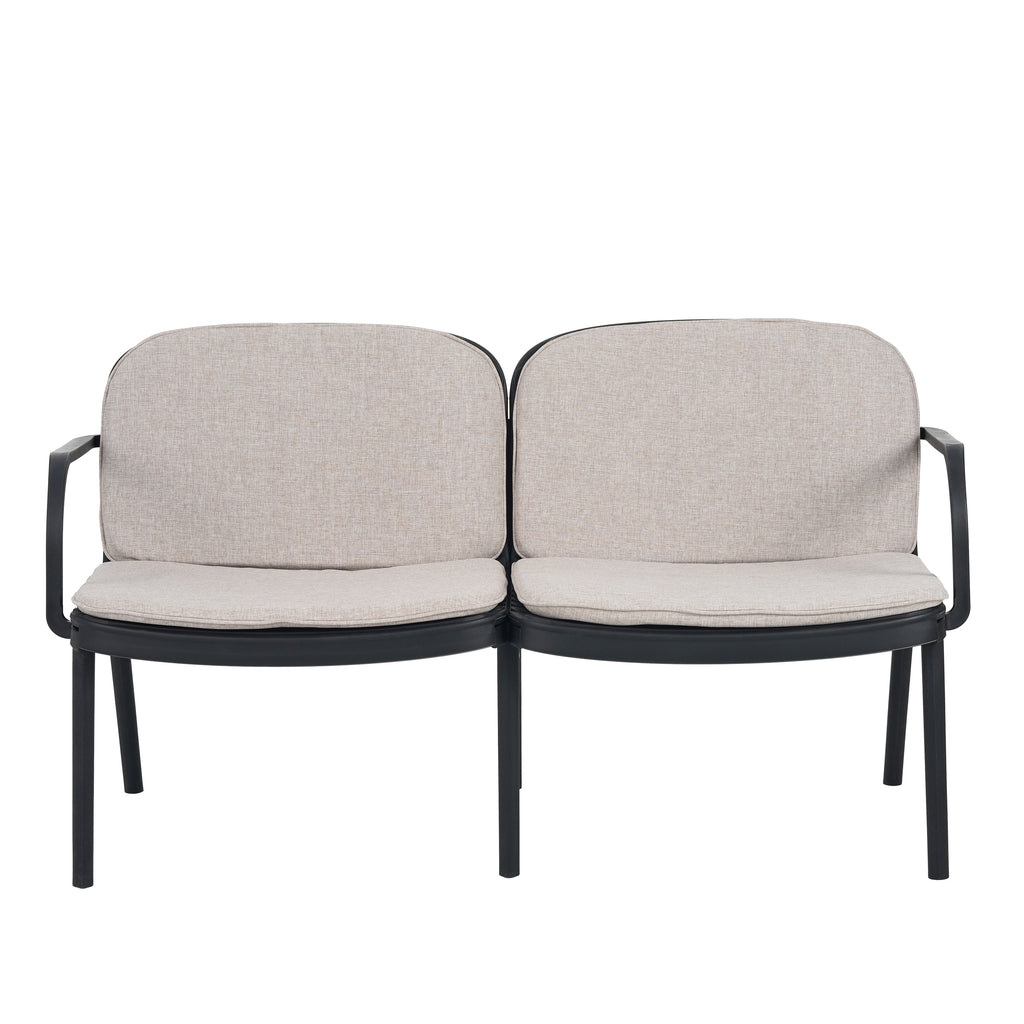 Luna Outdoor Patio PP Loveseat