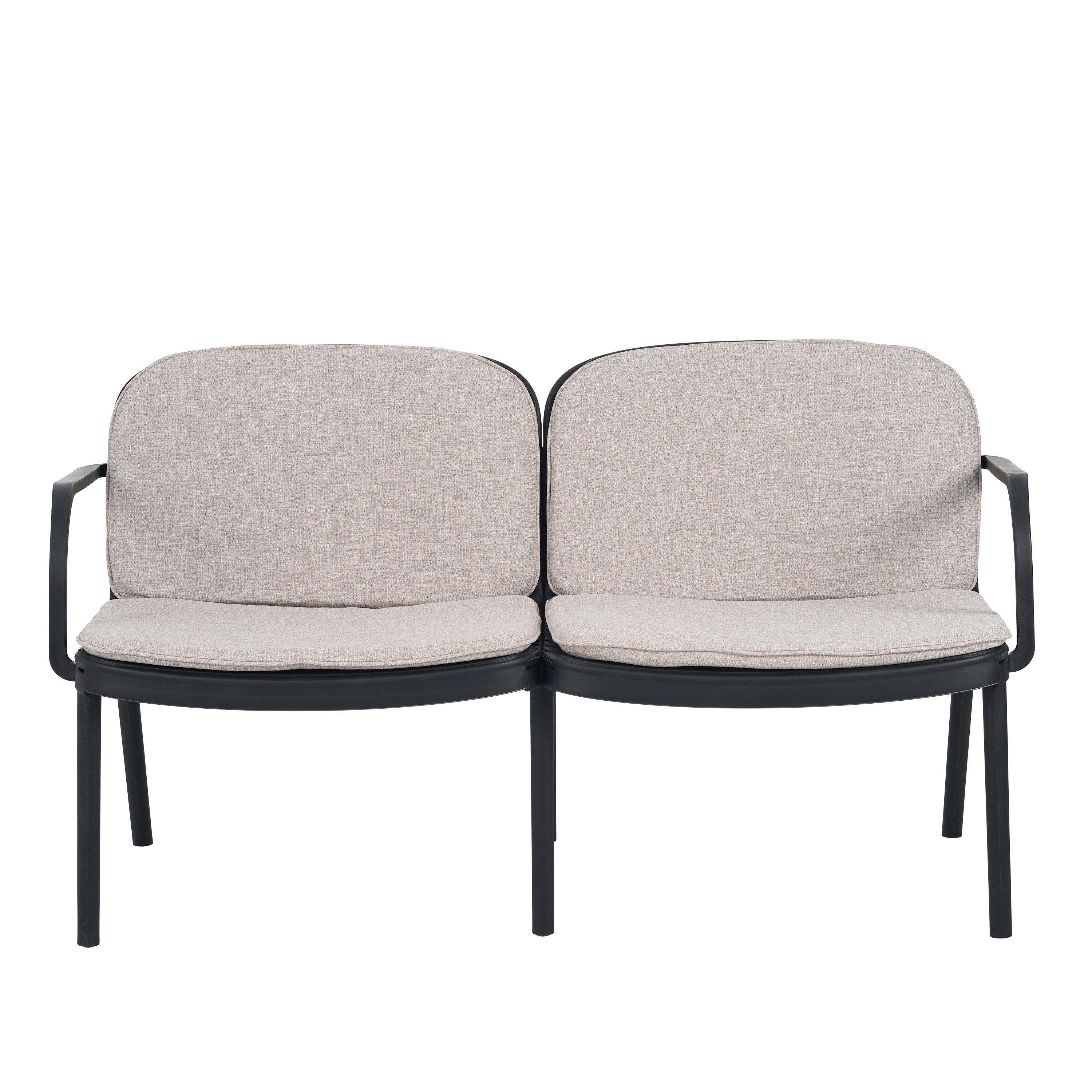 Luna Outdoor Patio PP Loveseat