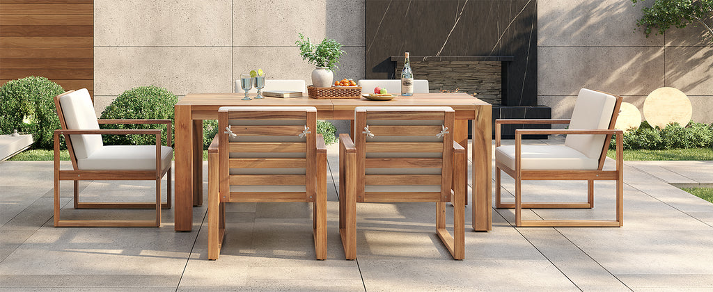 TREXM Patio Table and Chairs Set