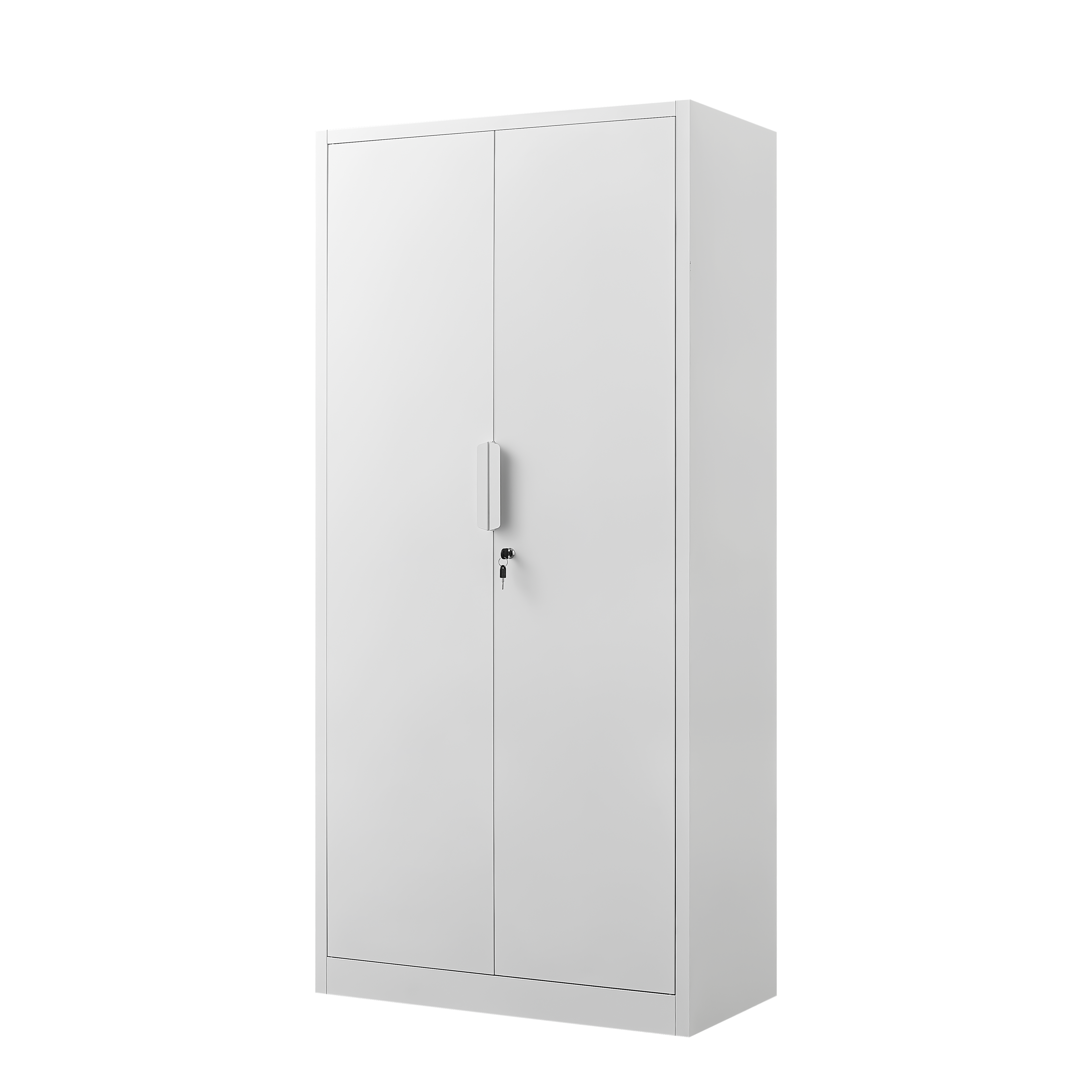 72-Inch 2-Door File Cabinet with Lock