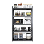 72"H 5 Tier Heavy Duty Metal Shelves