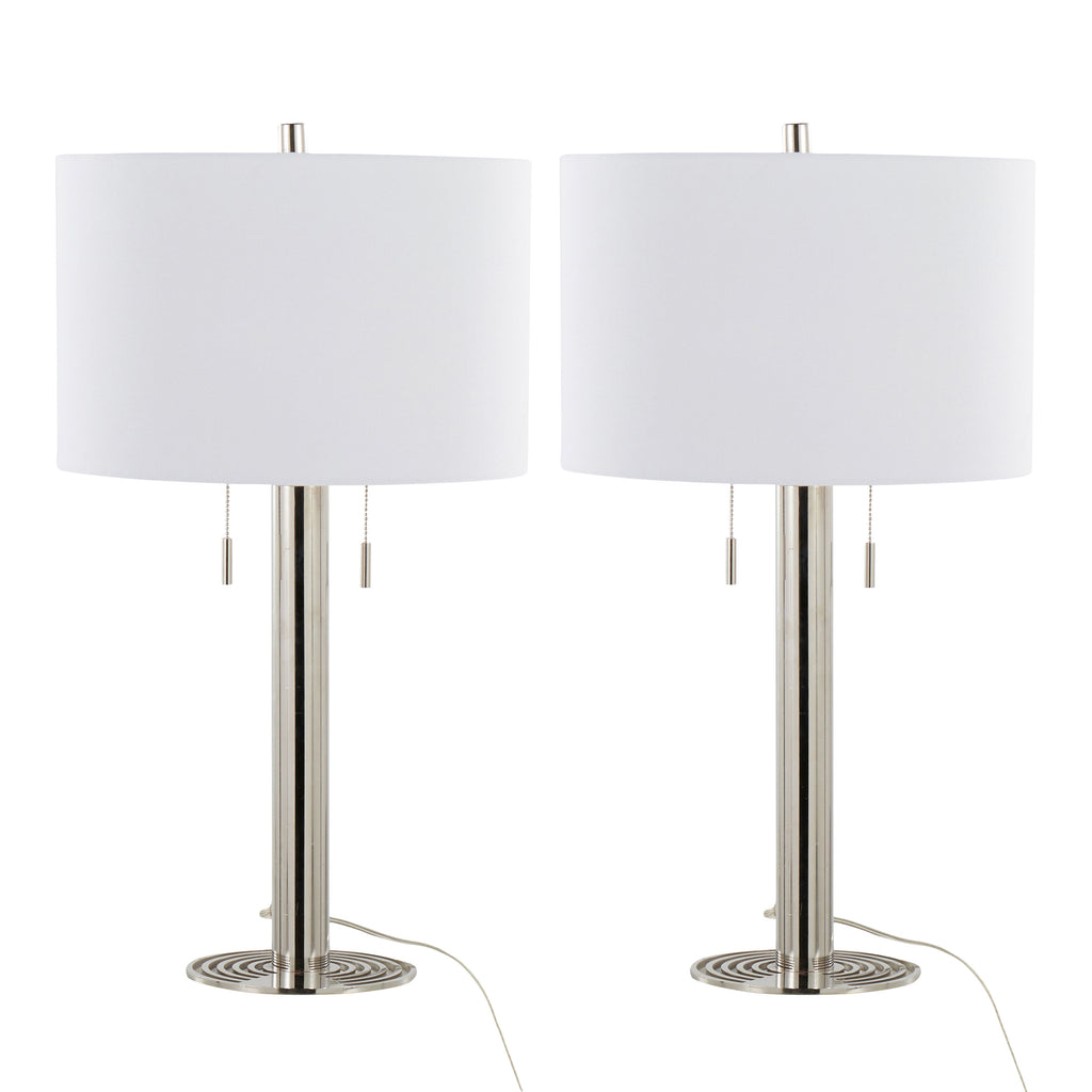 Master 29" Contemporary Metal Table Lamp