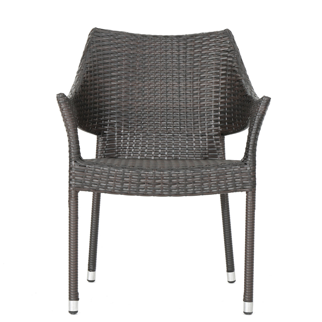 Outdoor Resin Chair, 52637.00MBRN KD MP4