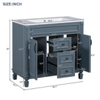 36'' Bathroom Vanity with Top Sink, Royal