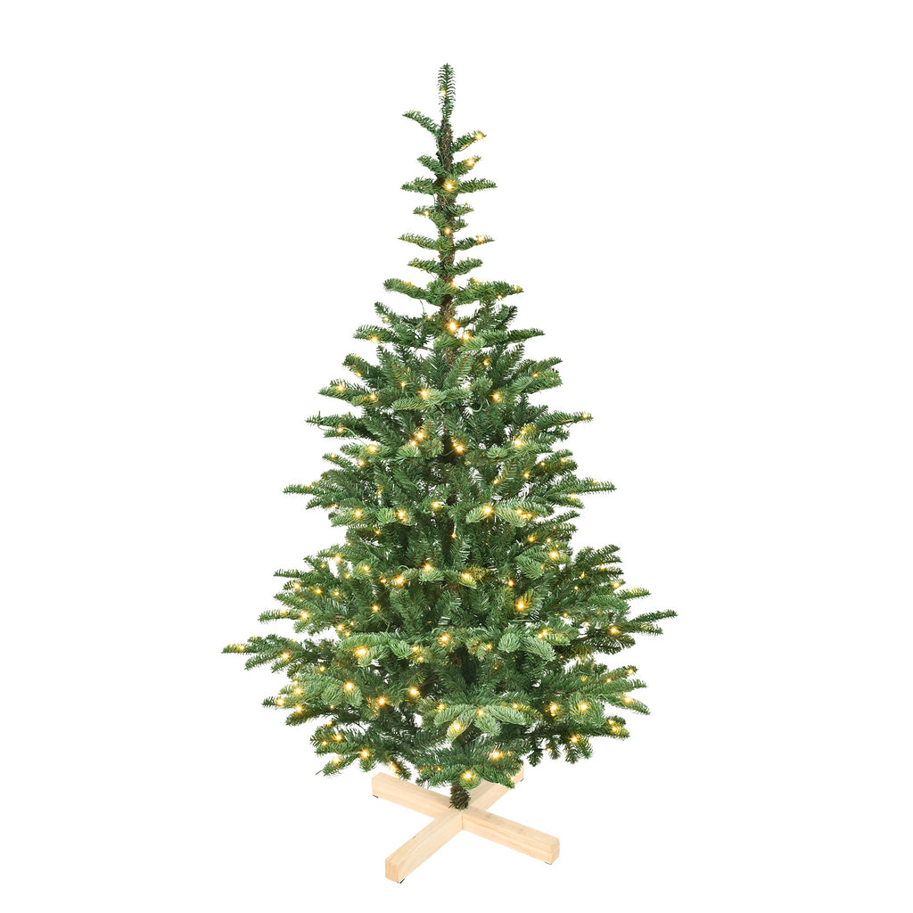 7ft Pre-Lit Christmas Tree with 400 Warm White LED Lights