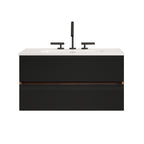 Gloria 36" Wall Mounted Soft Bathroom Vanity