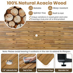 6-Piece Outdoor Dining Set - Acacia Wood