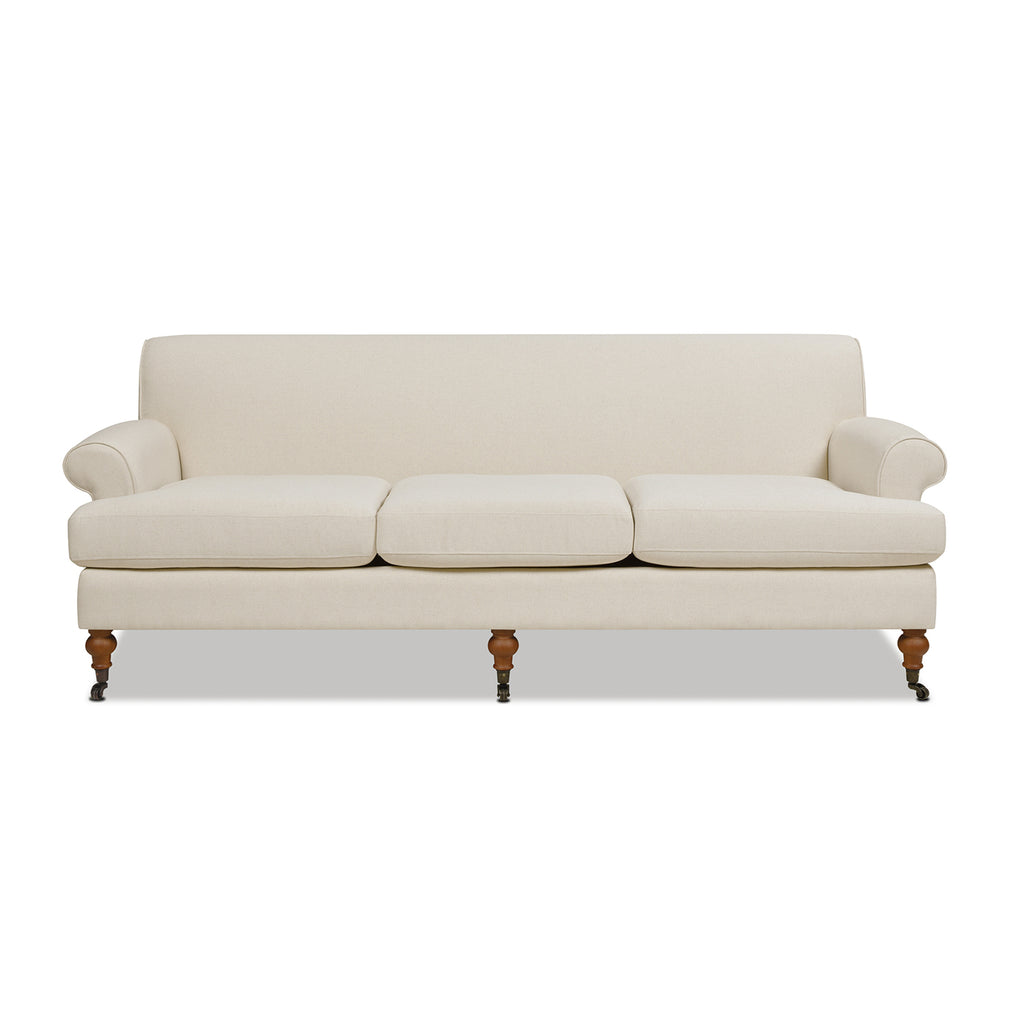 Alana Lawson Three-Cushion Tightback Sofa, Light