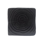 MGO Twist Shape Side Table, Wood-like texture