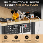 60 Inch Heavy Duty Workbench with Storage Cabinet