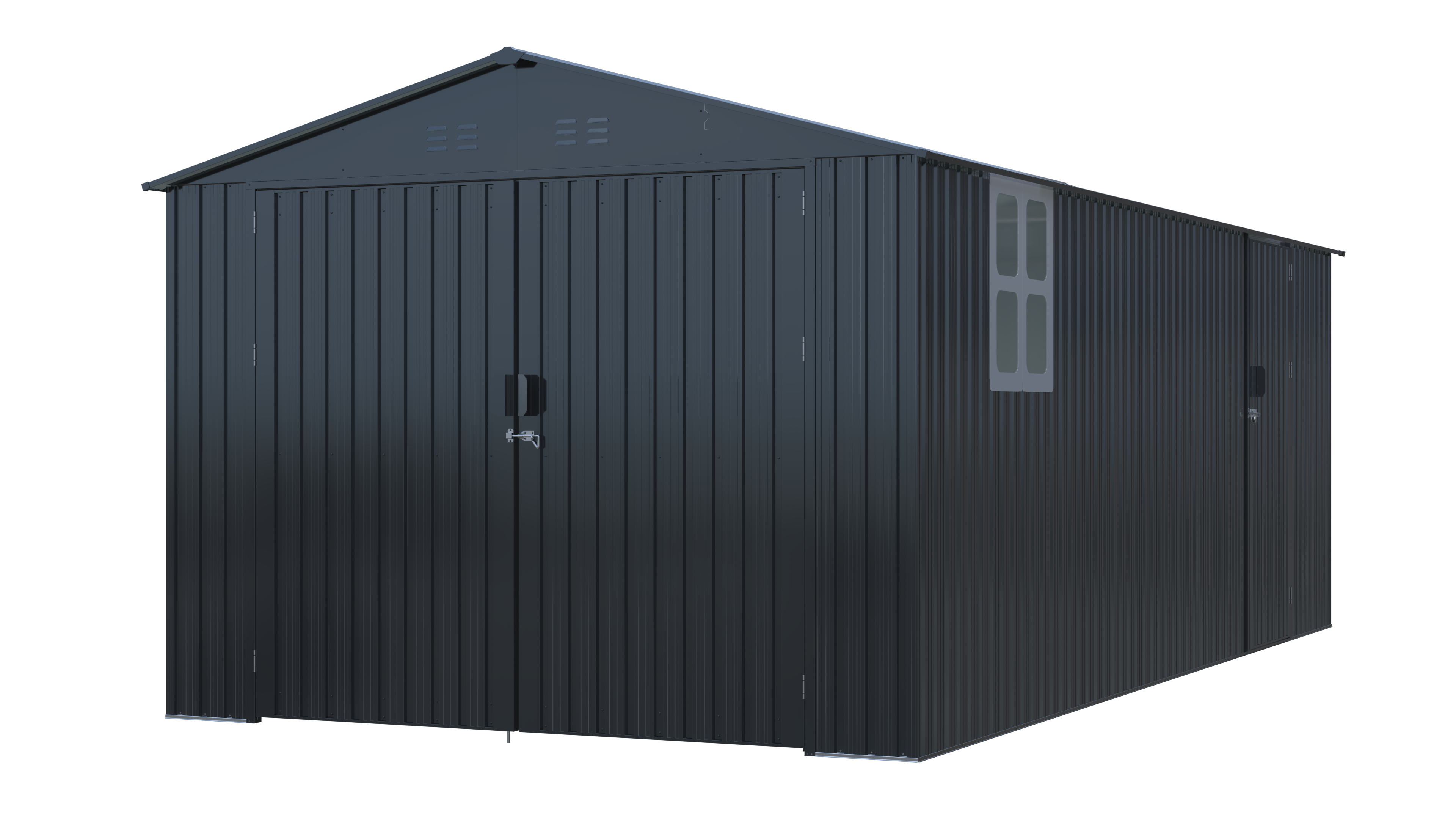 Outdoor Storage Shed 20x13 FT, Metal Garden Shed
