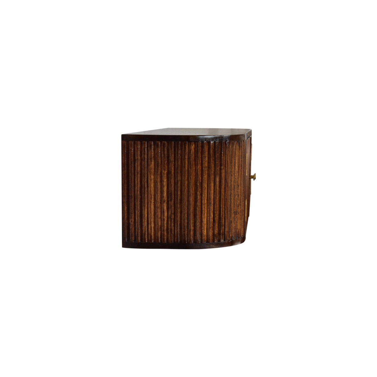 Solid Wood Chunky Chestnut Floating Bedside