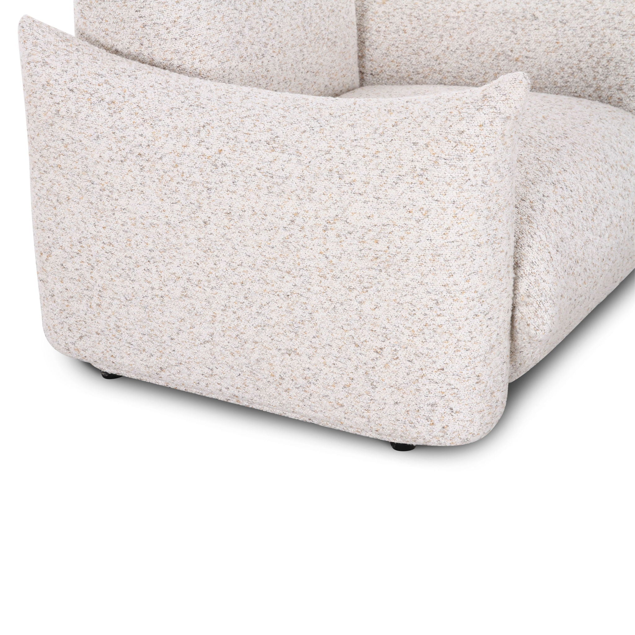 Saint Tropez - Nubby Fabric Armchair - Sand
