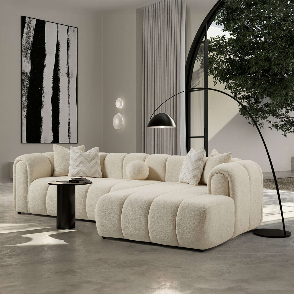 Beatrice Modern Tufted Sectional Sofa