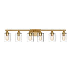 6-Light Brushed Bathroom Vanity Wall Light
