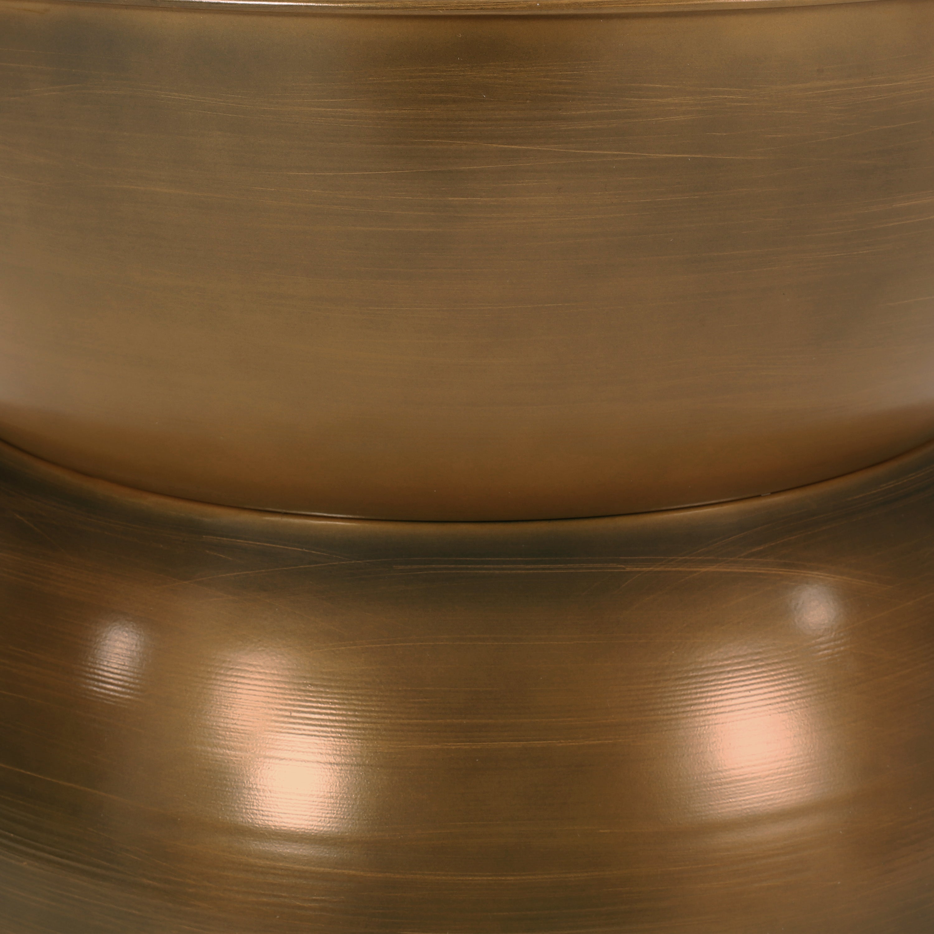 Metal Hammered Coffee Table