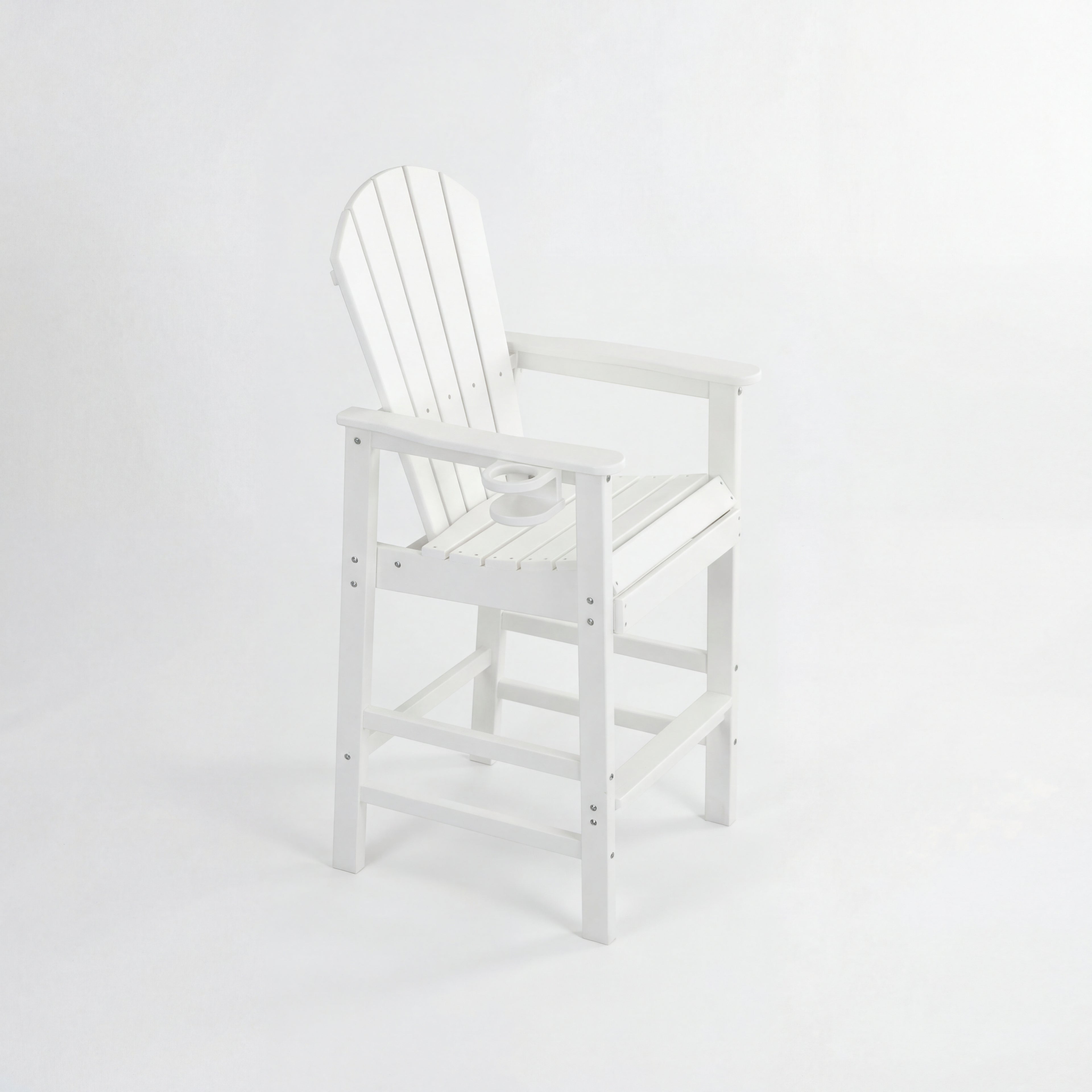 All-Weather HDPE Bar Height Adirondack Chair