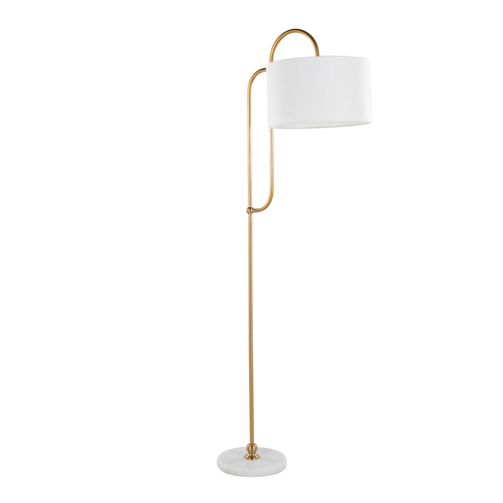 Leslie 63" Metal Floor Lamp
