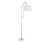 Leslie 63" Metal Floor Lamp