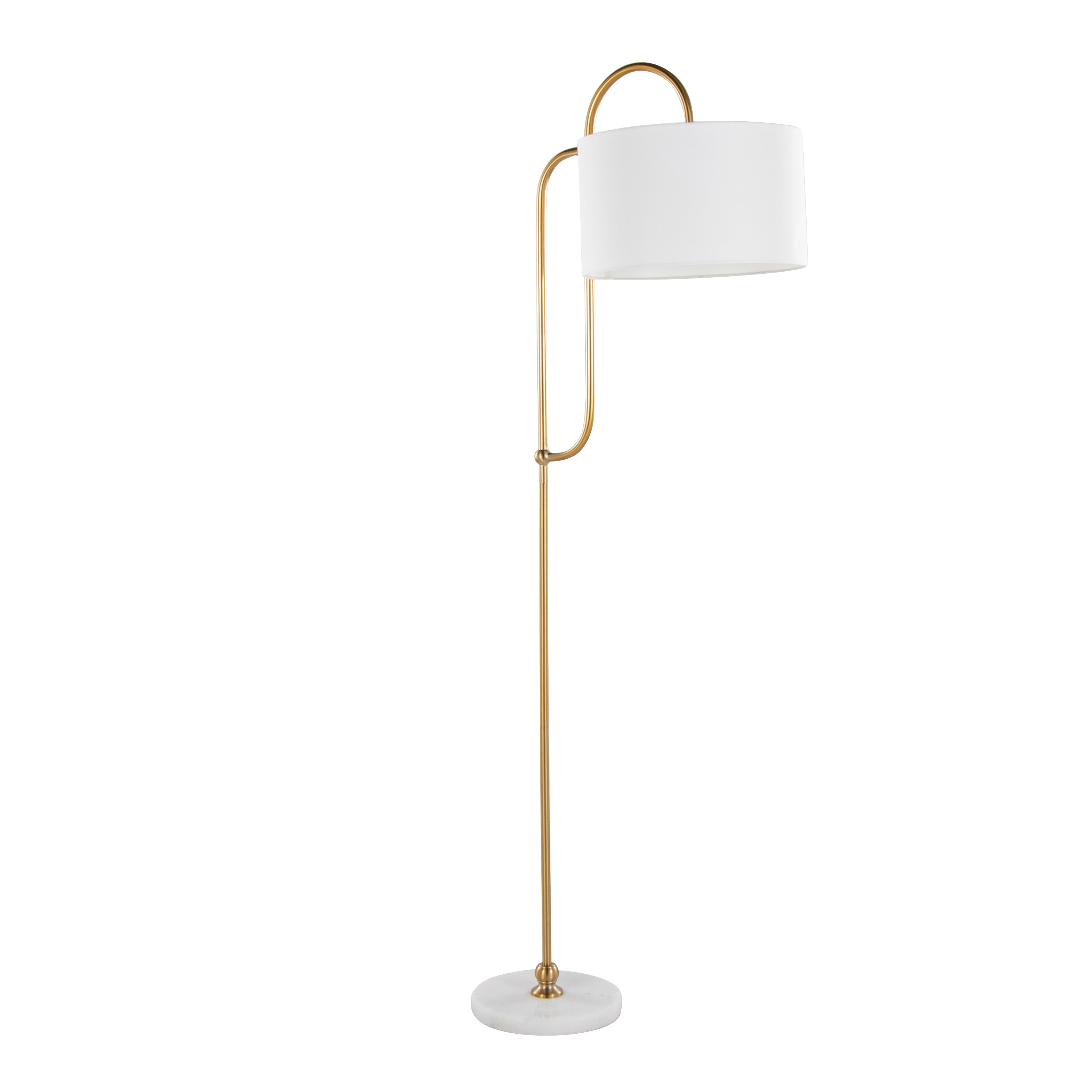 Leslie 63" Metal Floor Lamp