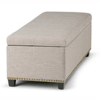 Kingsley 48 Inch Wide Large Storage Ottoman