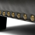 Hamilton 48 Inch Wide Storage Ottoman in Coffee