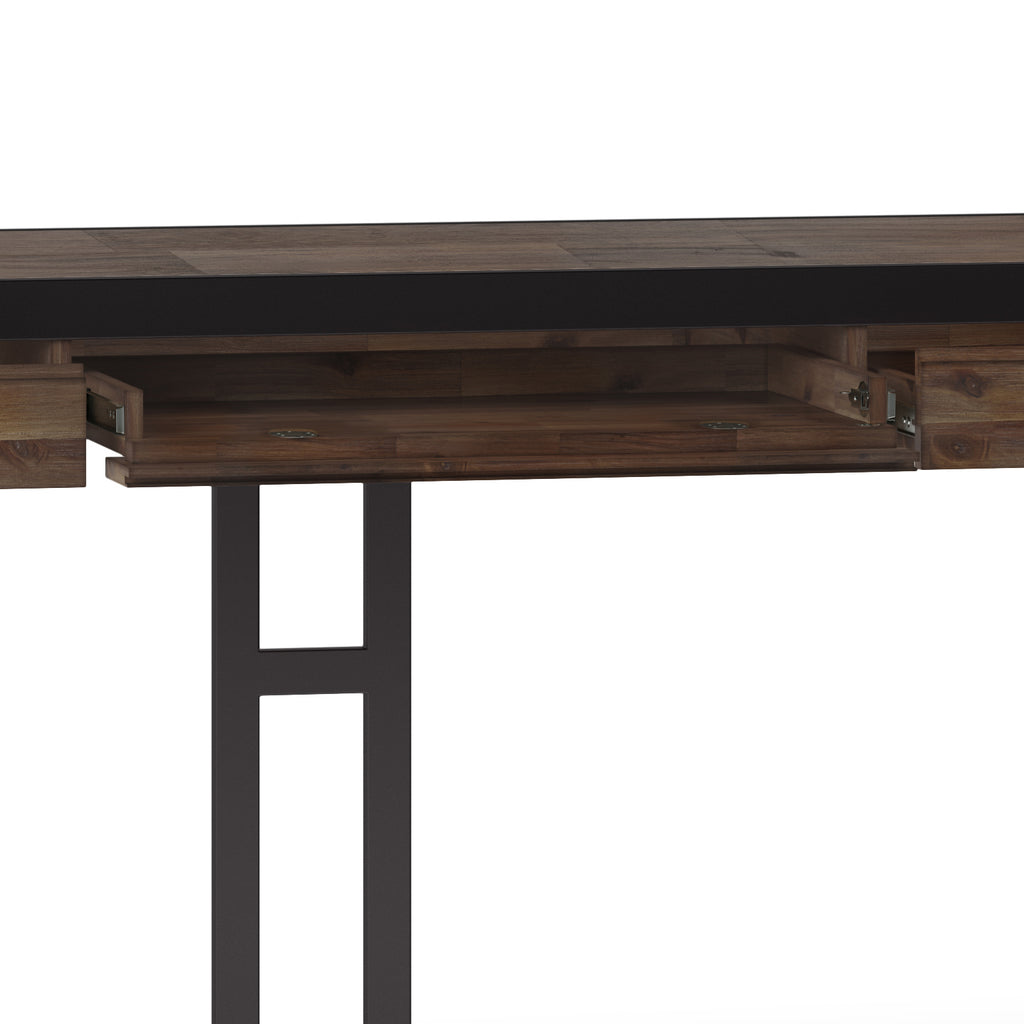 Erina Large Desk - Rustic