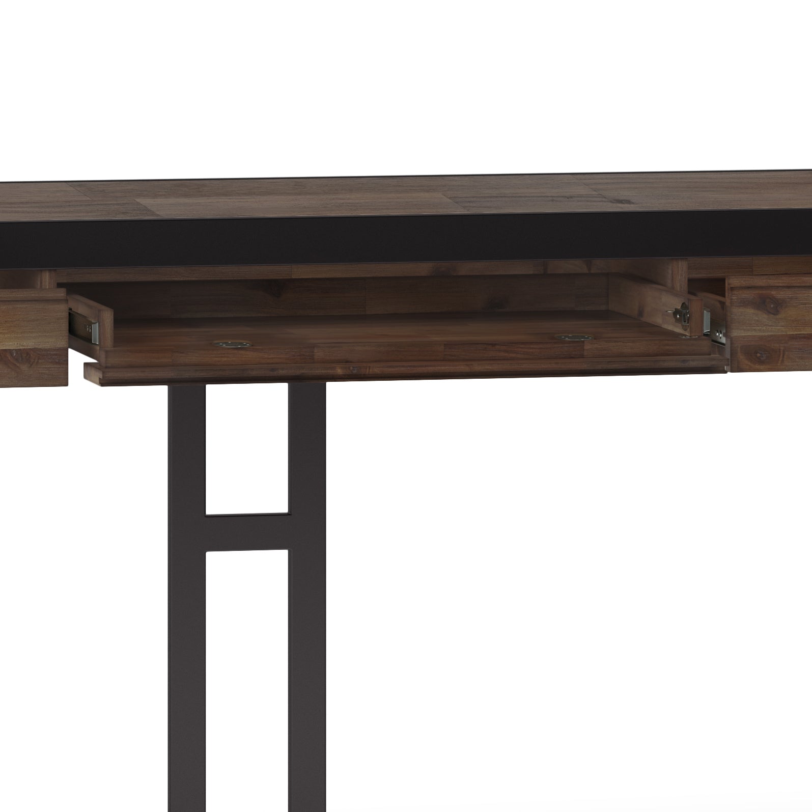 Erina Large Desk - Rustic