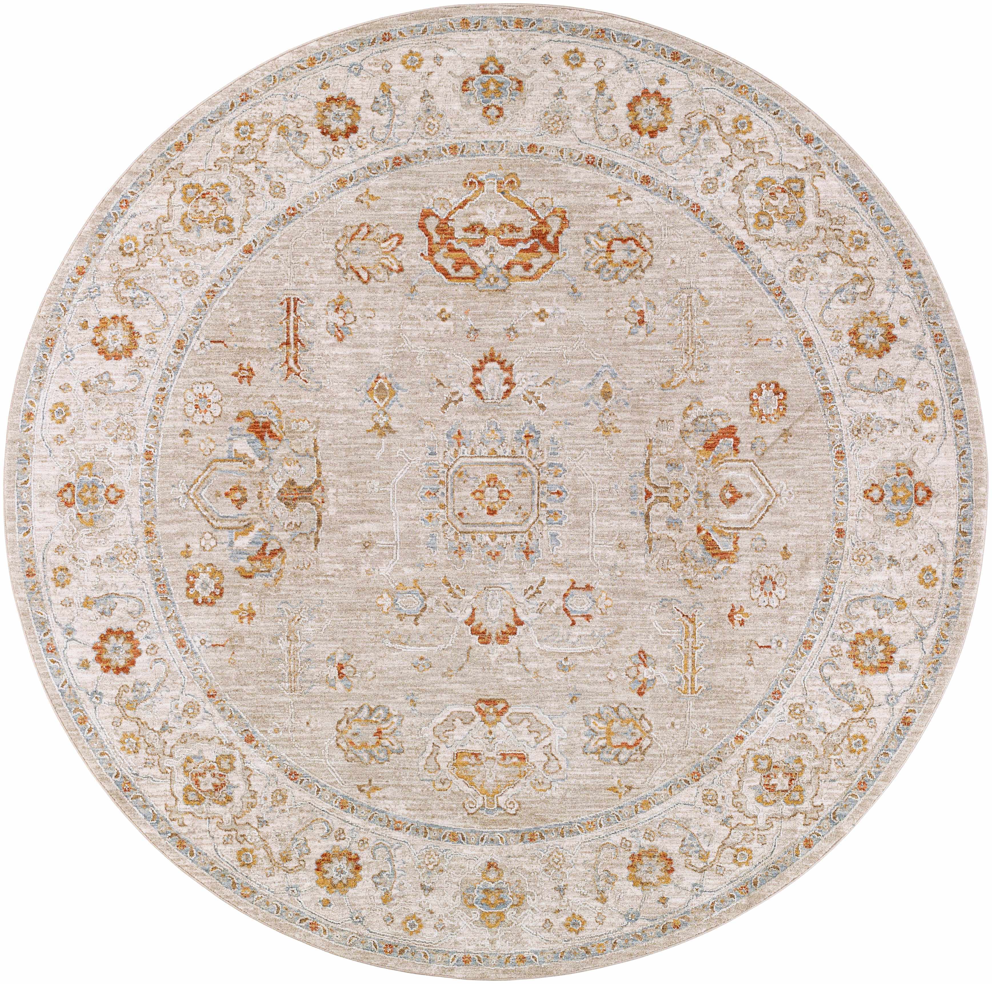 Bradley Oushak Thick Luxe Area Rug