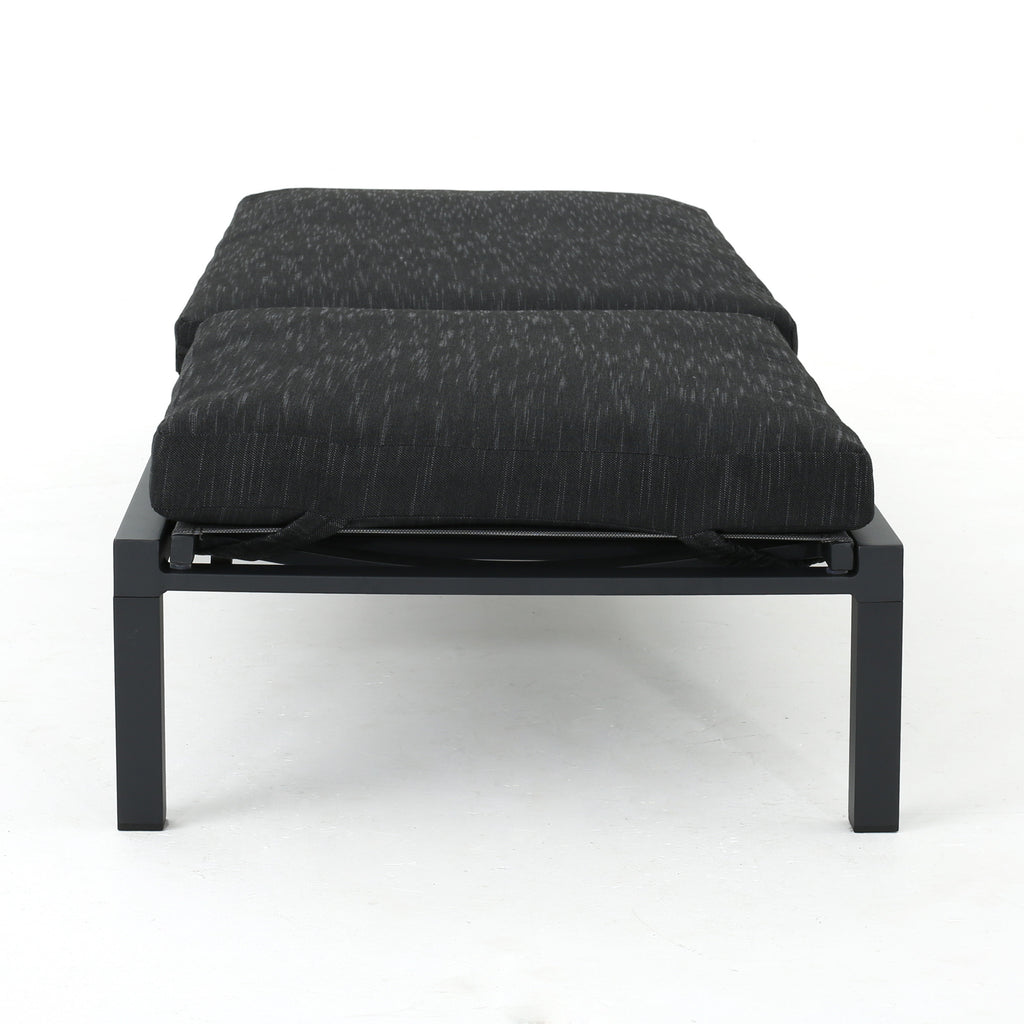 Navan Chaise Lounge - Dark Gray