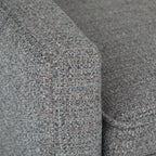 Parris 50 Inch Wide Upholstered Bench in Pebble