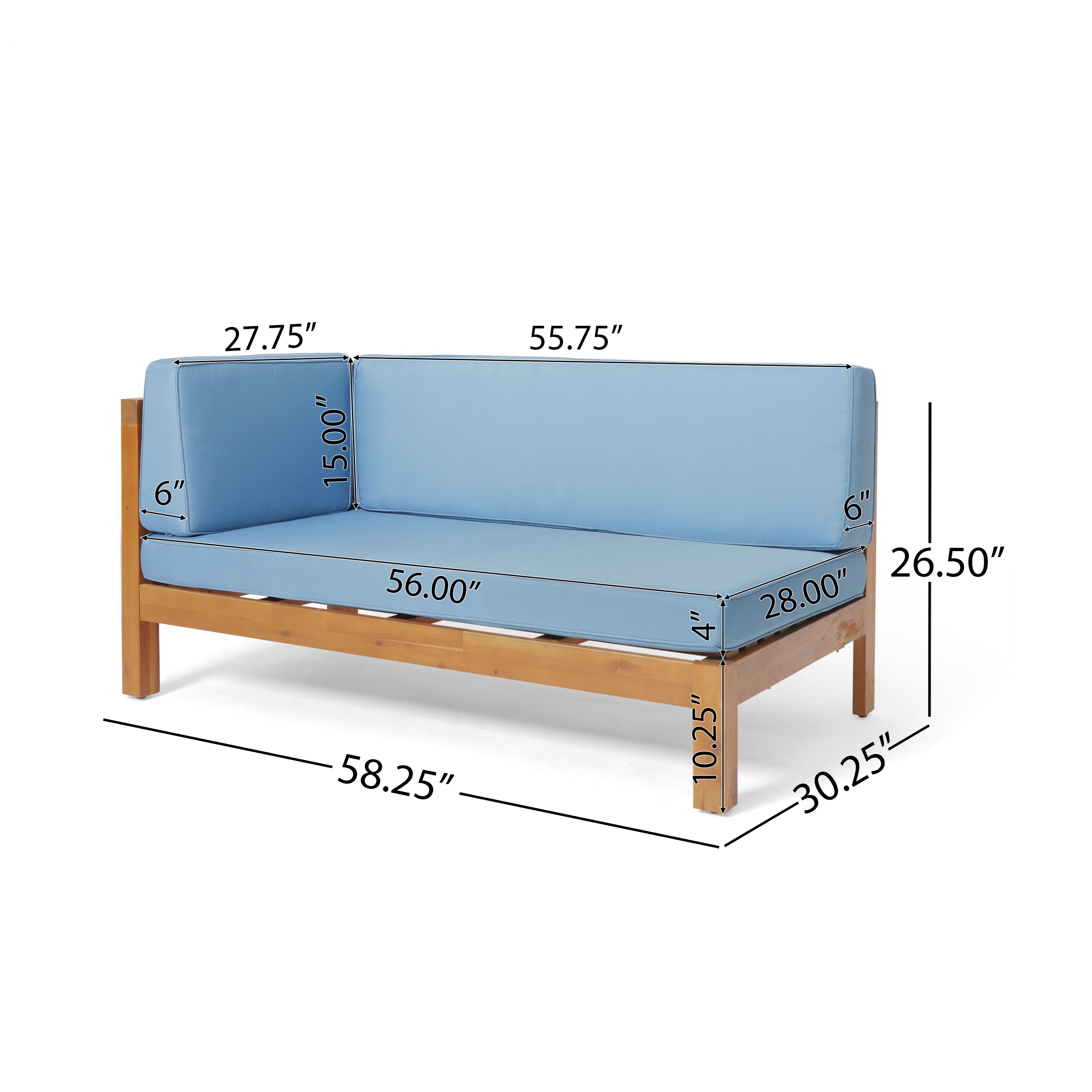Oana Corner Bench-R